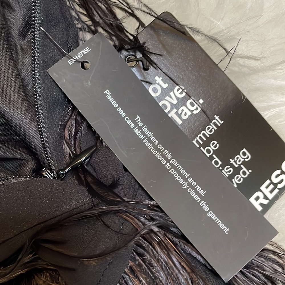 Express Ostrich Feathered Skirt - Picture 6 of 14